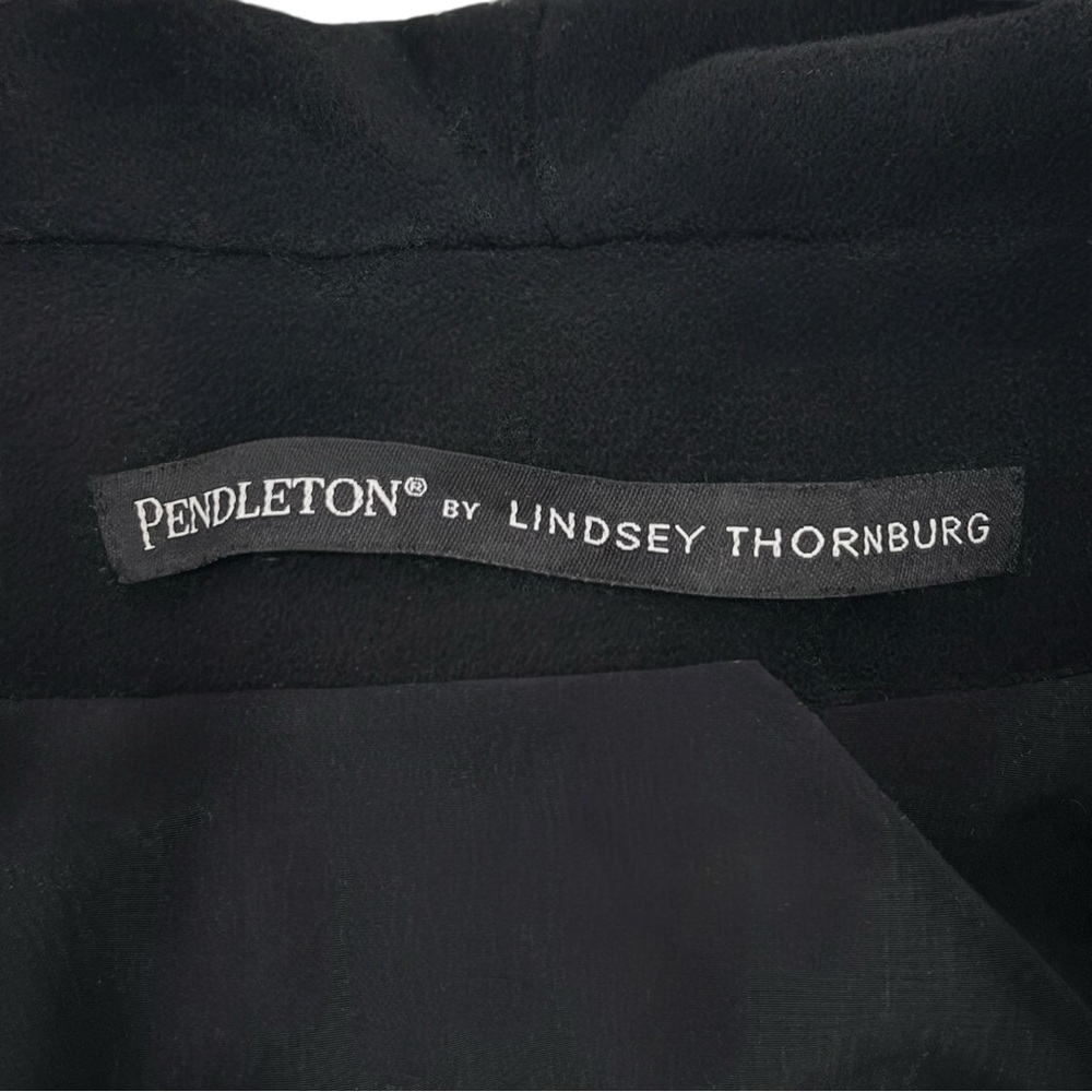 Lindsey Thornburg x Pendleton Brown Native American Print Wool Cape Cloak Coat - Picture 9 of 14